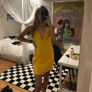 Urban Outfitters Yellow Sundress Size M